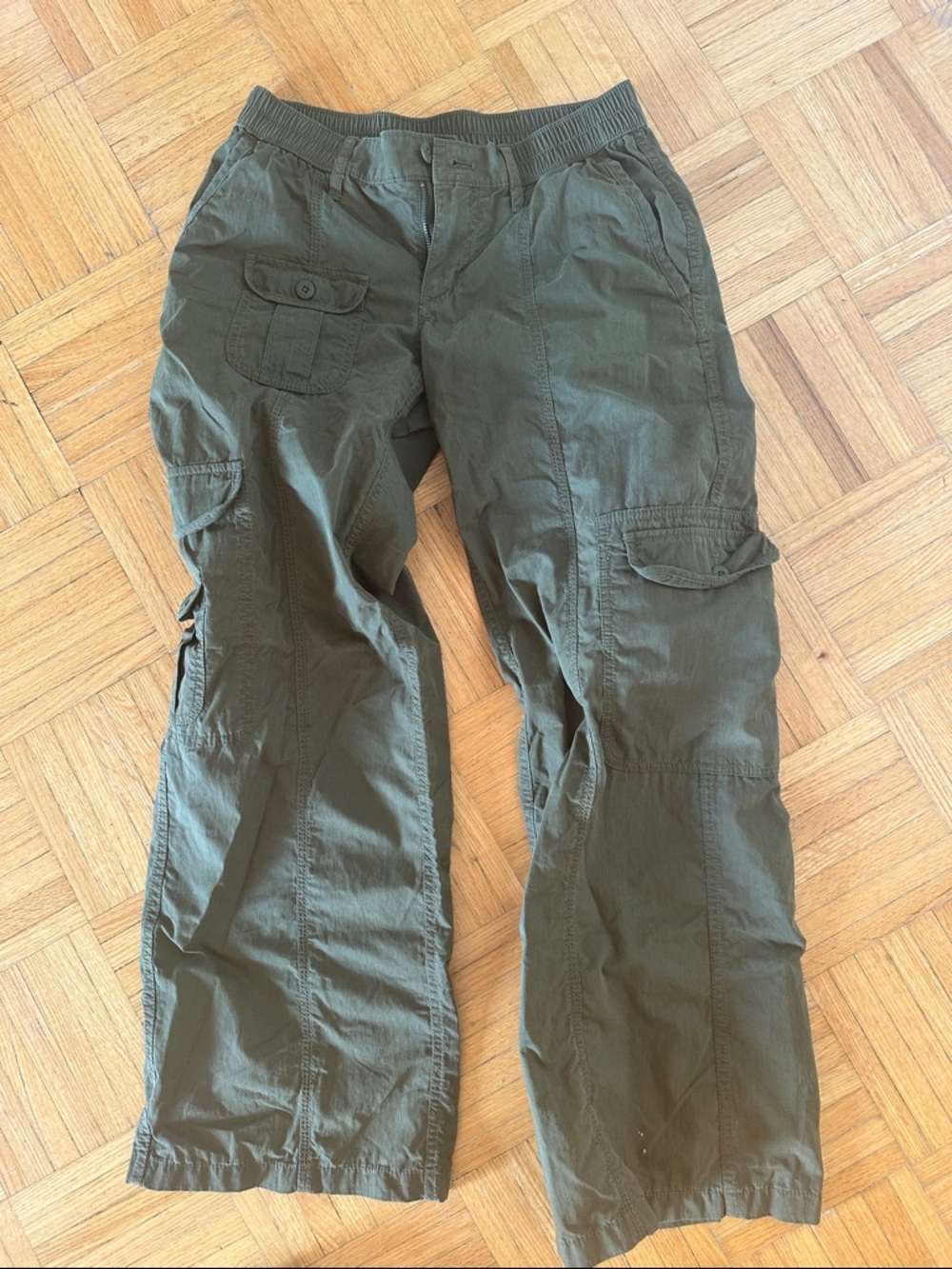 Women’s Olive Green Cargo Pants